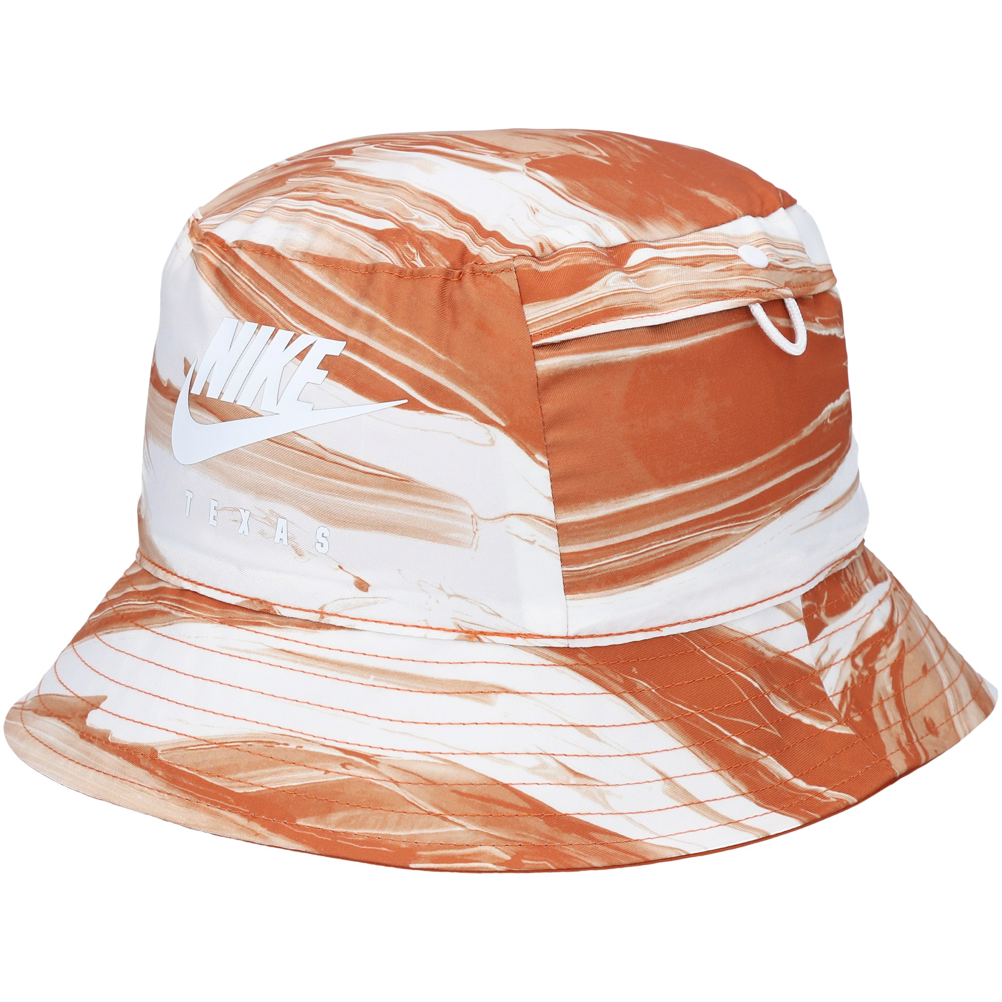 white and orange nike hat
